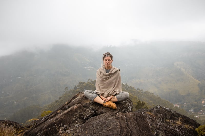 Meditation and yoga for spiritual balance